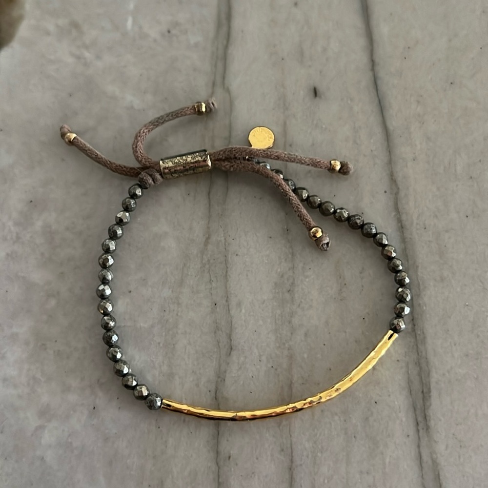 Pyrite gorjana gemstone